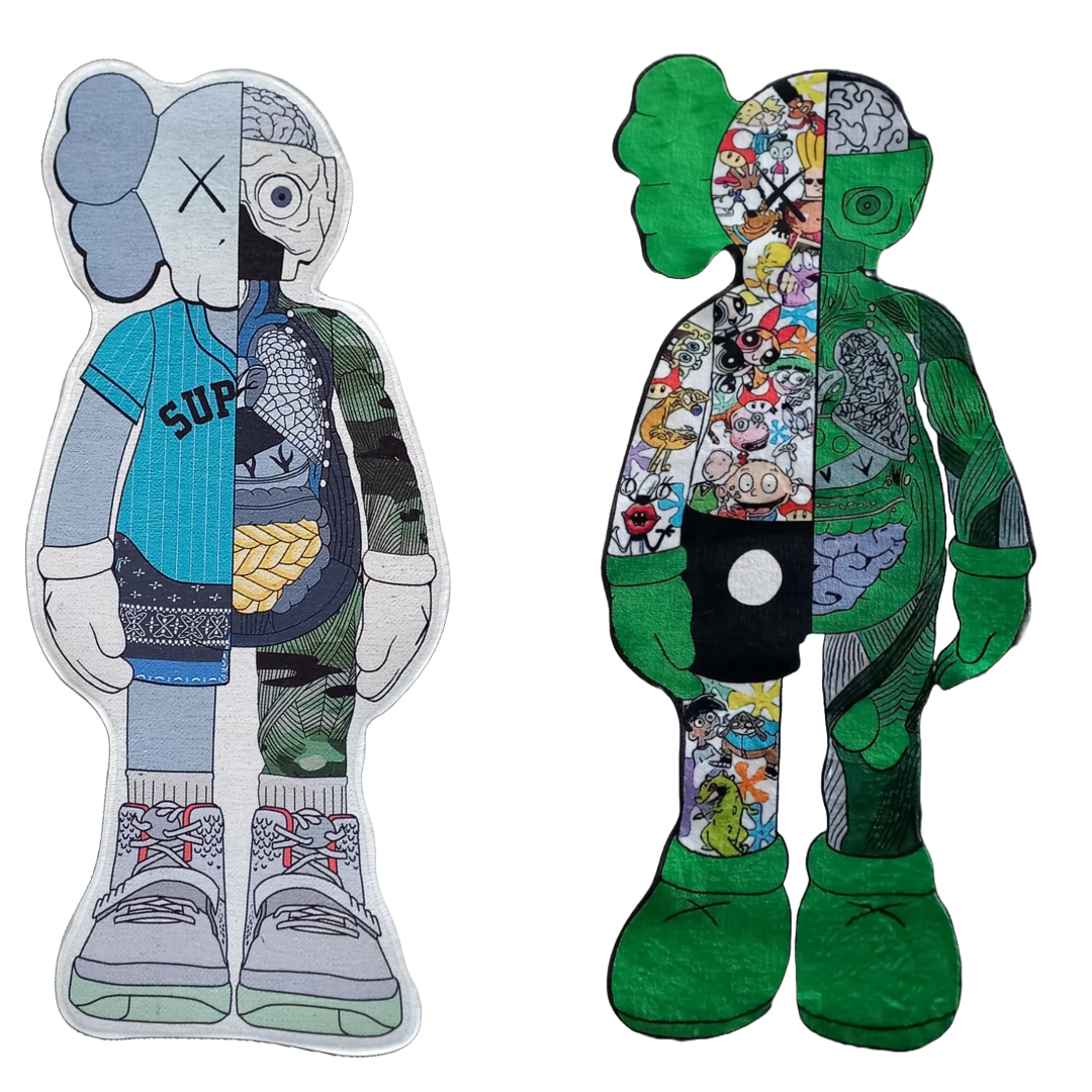 "Kaws" Premium Aesthetic Rugs