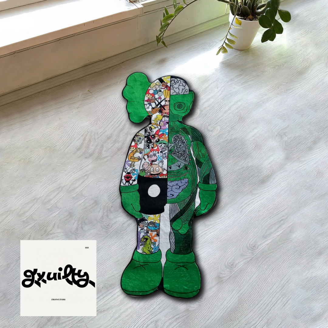 "Kaws" Premium Aesthetic Rugs